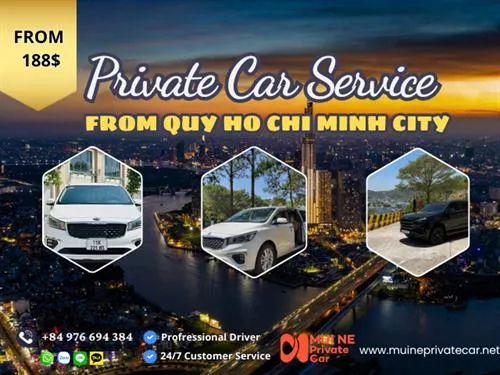 Private Car From Quy Nhon To Ho Chi Minh
